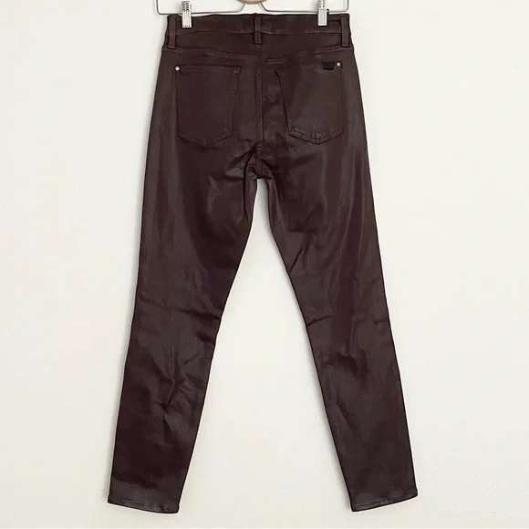 Jen7 by 7 For All Mankind High Waist Coated Ankle Skinny Jeans size 4 NWOT - Picture 3 of 6